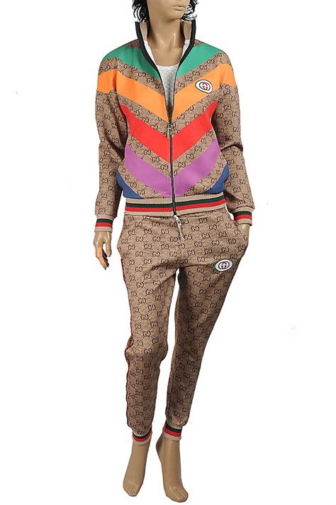 womens gucci suit|gucci jogging suit women.